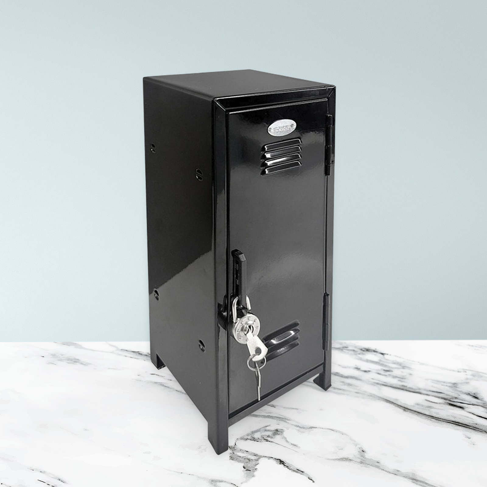 Gabinete de almacenamiento de maquillaje, archivador Vertical con cerradura para el hogar, oficina, baño, para niña