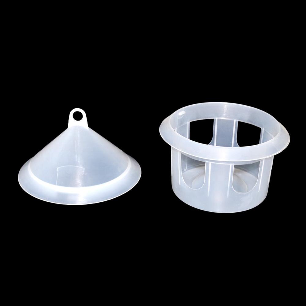 White Pigeon Feeder Water Food Feeding Birds Hanging Cage Bowls Pet Supplies Bird Quail Feeder Pigeon drinking 1 Pc