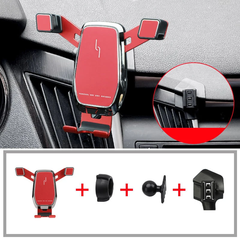 Soporte de teléfono móvil para coche Hyundai Sonata 8th YF , accesorio modificado para ventilación de aire