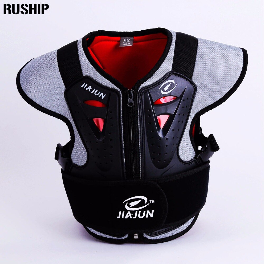 Colete de proteção profissional para crianças, suporte para costas, motocicleta, motocross, skate, proteção