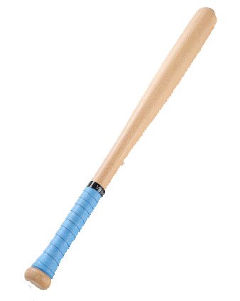 Palo de béisbol de madera sólida de 53cm, palo de béisbol de madera dura, equipo de Fitness para deportes al aire libre X346D: blue