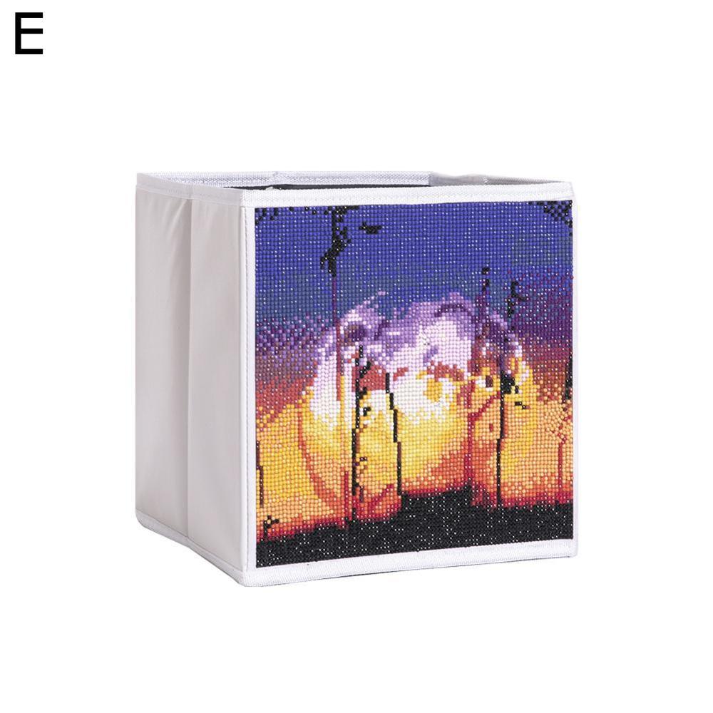 DIY Diamond Painting storage box Special Shaped Diamond Diamond For Bedroom Stitch Diamond Mosaic Embroidery Cross Art J2G9: E