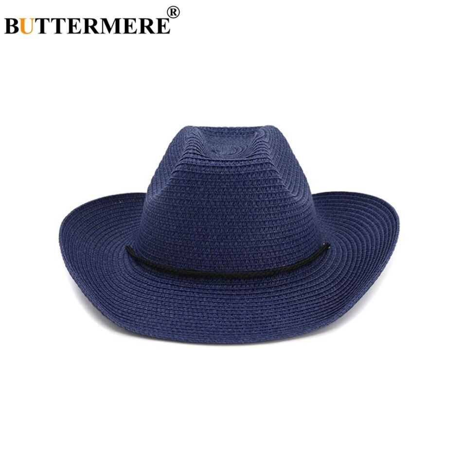 Buttermere hat cowboy mænd kvinder bred skygge solhat afslappet kaki strand stråhat kvinde mandlig forår sommer cowboyhat