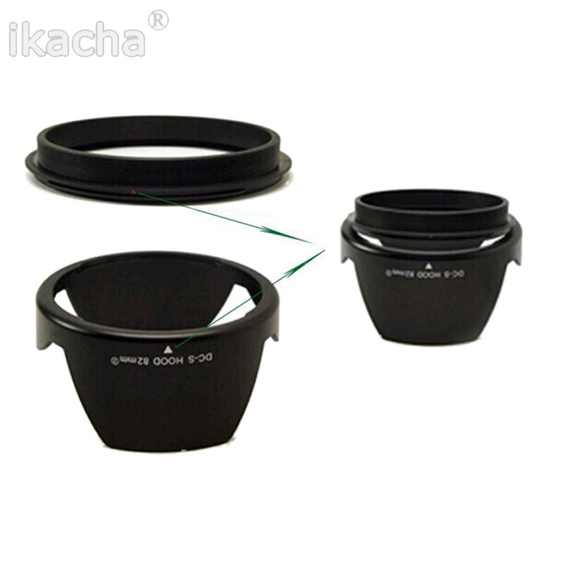 55MM Reversible Petal Flower Lens Hood For Nikon D7000 D5200 D5100 D3200 D3100