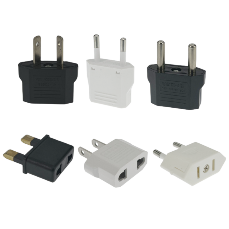Amerika Europese Mini CN UK EU Naar VS AU Stekker Adapter Rusland Australië Reisstekker Converter Korea 4.0mm 4.8mm Plug 6A 125A
