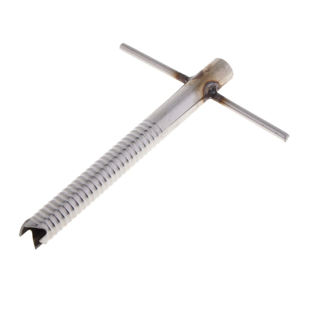 Portable Stainless Steel Tent Drill Ice Auger Drill Camping Accessories