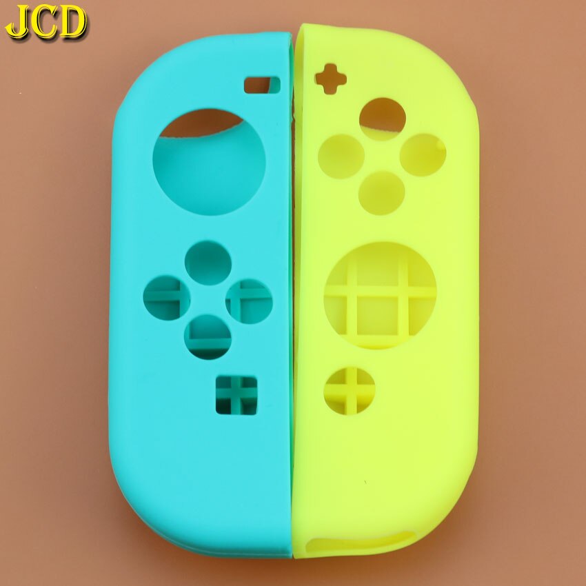 JCD-funda protectora de silicona suave para Switch NS Joy Con, carcasa de repuesto para mando de NS, 1 Uds.: DH