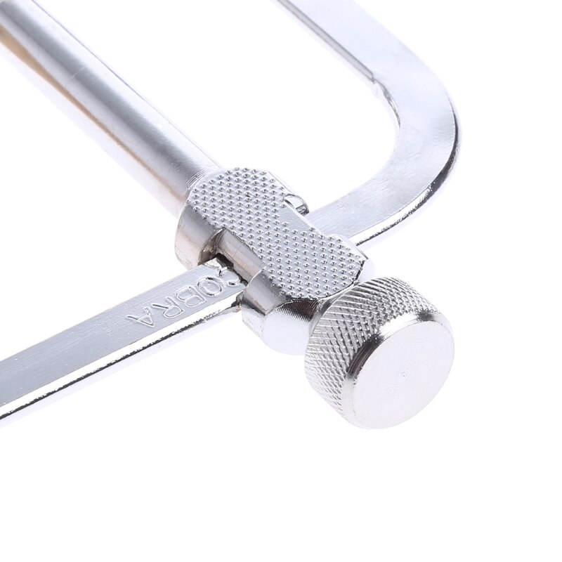 Mini piercing kniv smykker stål sav ramme justerbare juvelerer + gratis 1 kniv