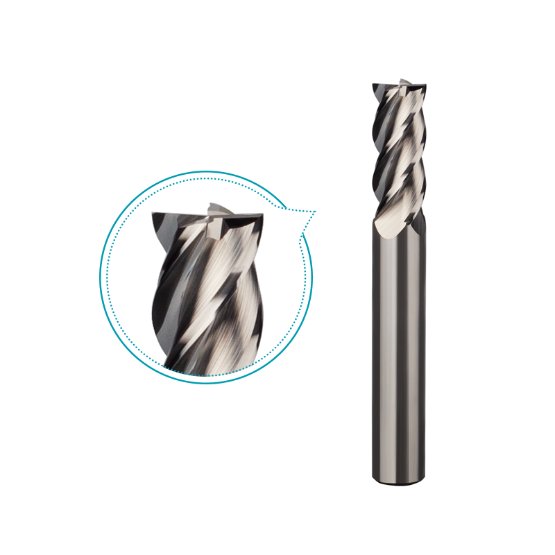 HRC50 Houtbewerkingsgereedschap rechte fluiten Cnc carbide frees Aluminium Koper Houtfrees Freesgereedschap