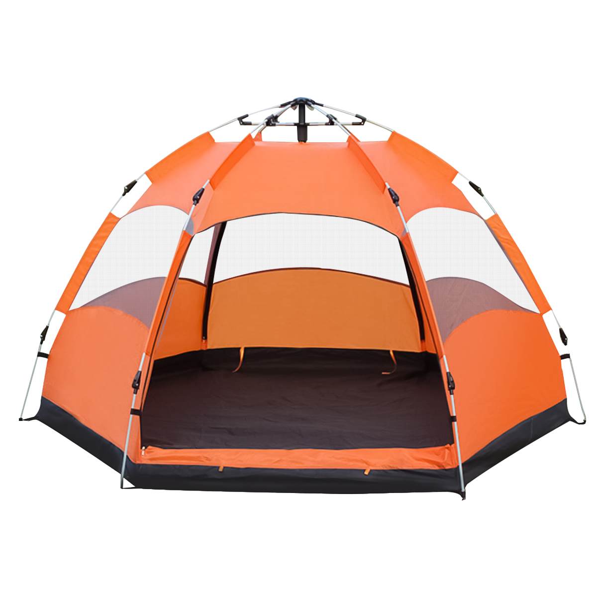 Automatic Camping Tent 5-8 Person Easy Setup Tent Outdoor Hiking Beach Tent Anti-UV Sun Protection Shelter with Storage Bag