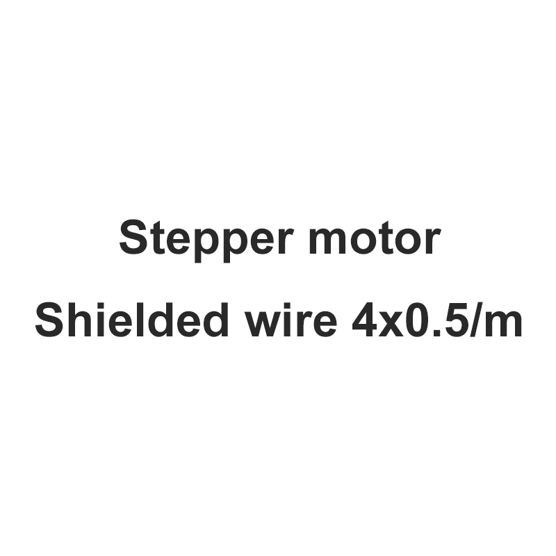 Spindle Motor Stepper Motor Shielded Wire Engraving Machine Cable Cnc Router Accessories: Stepper motor 4x0.5