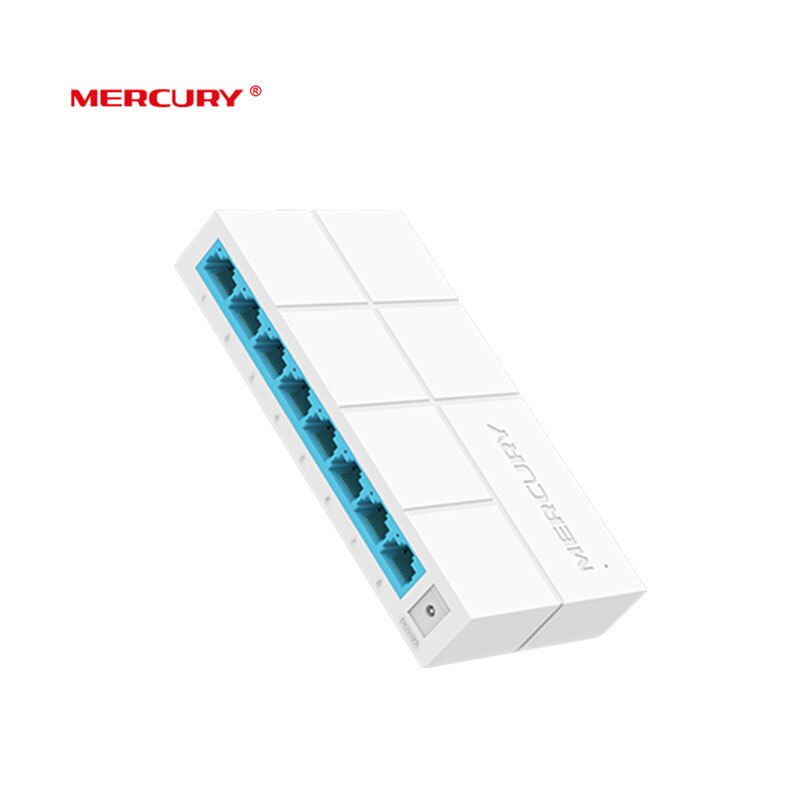 MERCURY Mini S108M 8 Porte RJ45 10/100 Mbps Network Desktop Switch Fast Ethernet switch HUB convertitore