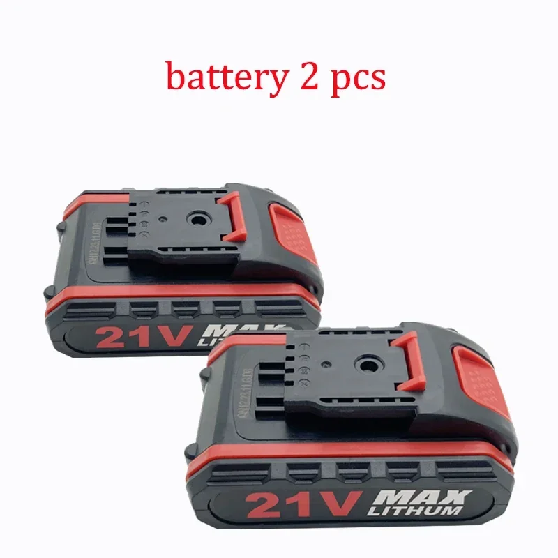 21V 3000mAh Rechargeable Lithium Ion Battery For 18V 21V 36VF 48VF 88VF Cordless Screwdriver Power tools special power battery: black