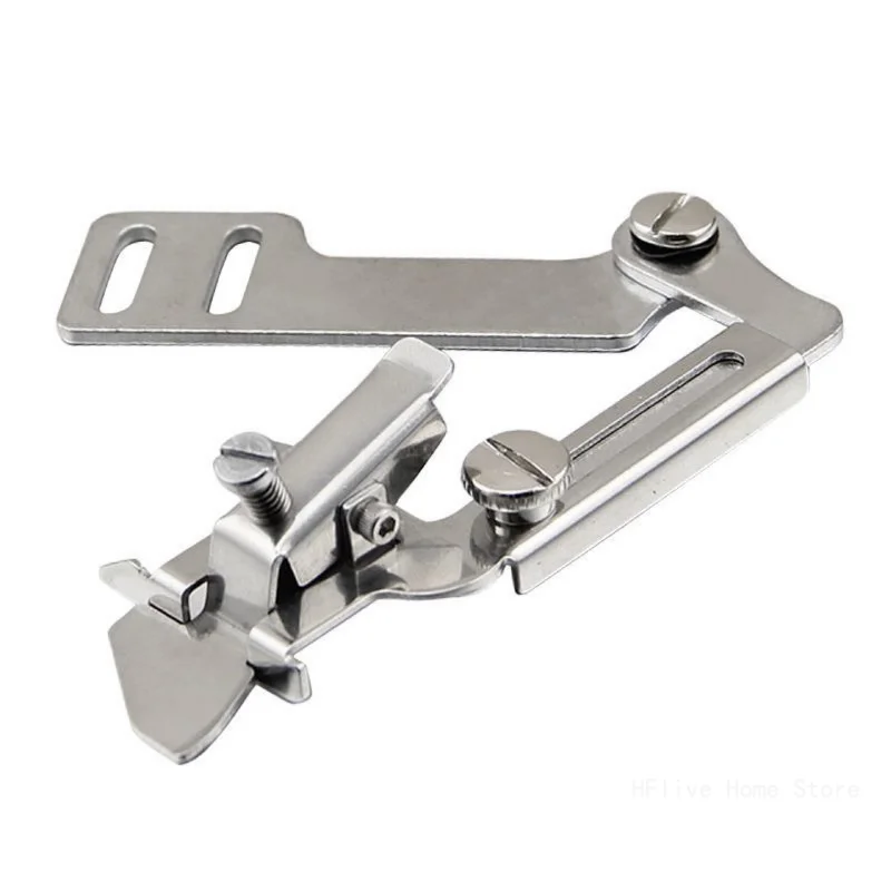 Piedino per macchina da cucire regolabile Strumenti universali Guida per cucitura per cucire Piedino per guida per cucitura per uso domestico industriale