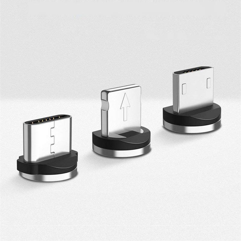Ronde Magnetische Adapter Naar Micro Usb Charger Converter Voor Android Mobiele Telefoon Snel Opladen Adapter