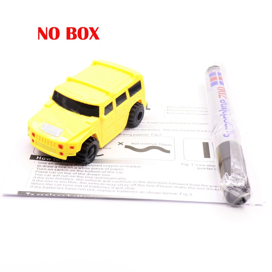 Techniek Voertuigen Truck Mini Magic Pen Inductieve Kinderen Truck Tank Speelgoed Auto Trekken Lijnen Inductie Spoor Auto: A05 No box