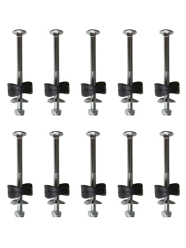 10Pcs Trampoline Springen Bed Vervoer Moer Schroef Vierkante Kop Trampoline Schroeven Gegalvaniseerd Staal Schroef Jump Bed Stabiliteit Te