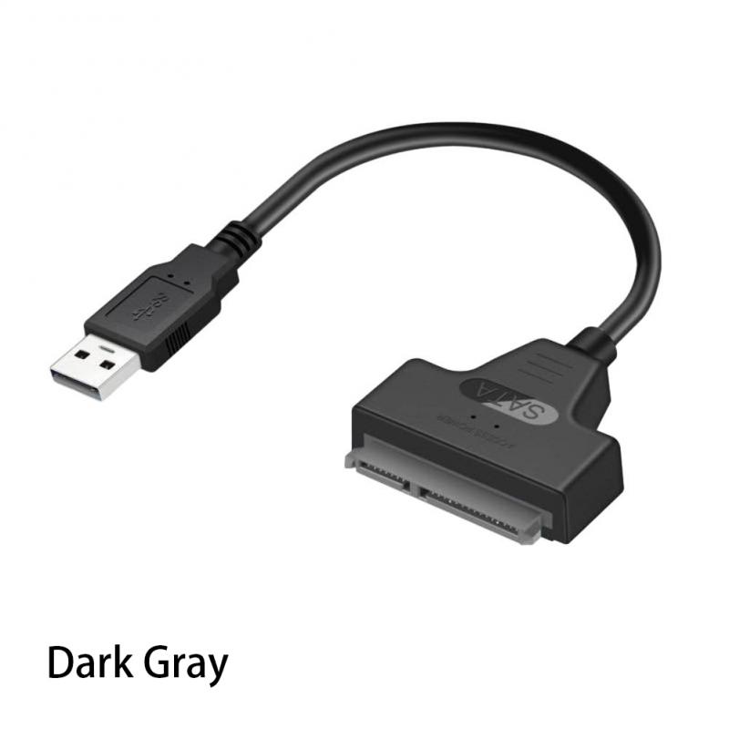 Kabel USB Sata 3 robić Usb 3.0 Kable komputerowe Złącza adapter Usb 2.0 Sata Obsługa 2,5-calowego dysku twardego Ssd Hdd: Inne / 1.2m