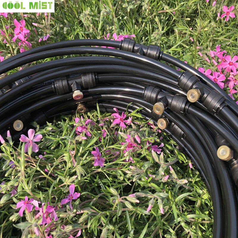 18m messing sproeiers voor tuinpatio-koelsystemen 26 stuks binnendraadaansluiting 26 stuks waternevel voor aeroponics-bevochtiging  m016