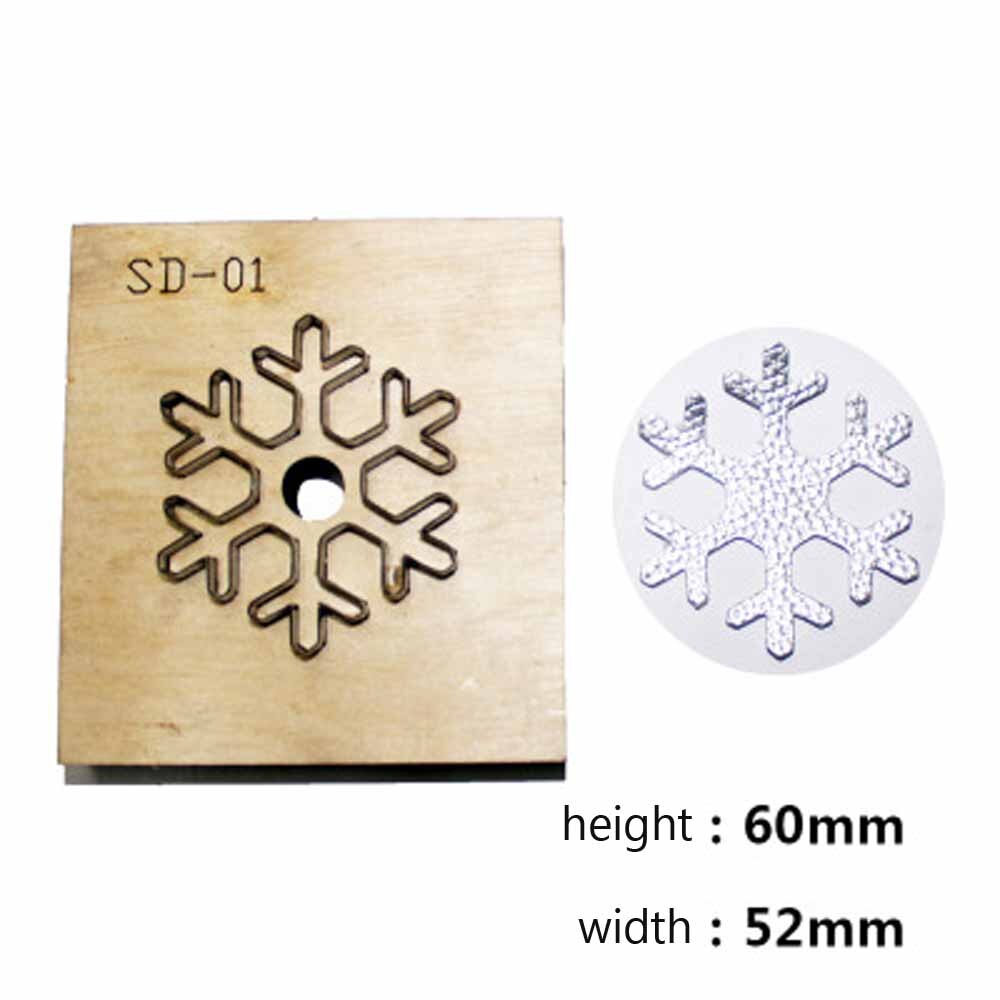 DIY patch work die cut knife mould leather craft template cutter hand tool: Dark Khaki