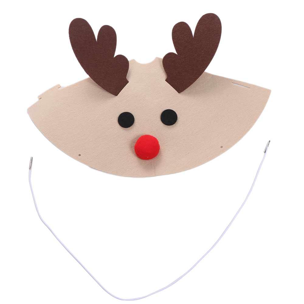 Xmas Decorative Santa Claus Merry Christmas Hat Christmas Felt Santa Claus Hat Cartoon Animal Party Hat Christmas