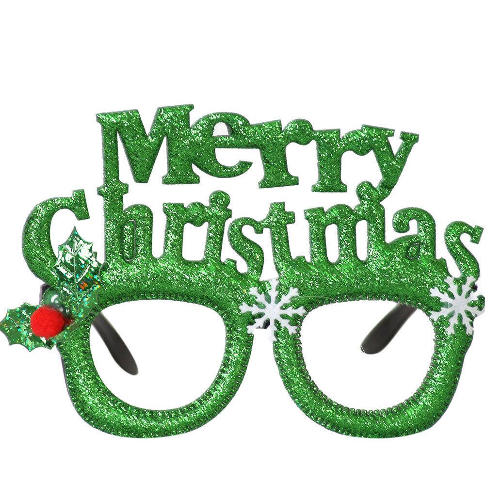 LAPONO Lunettes De Noël Rigolotes – 9 Styles Festifs – PVC Flexible – Cadeau Pour Enfants Et Adultes