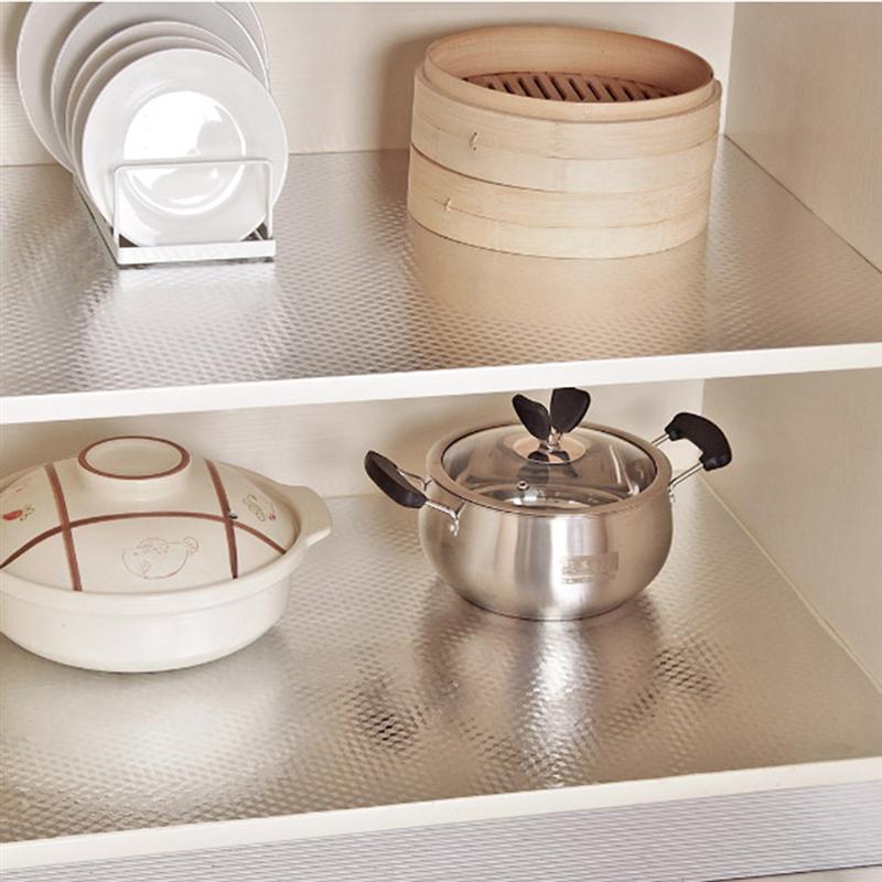 40 M Zelfklevende Aluminiumfolie Papier Hittebestendig Vochtbestendig Vet-Proof Olie-Proof Lek-Proof Muursticker Keuken Benodigdheden