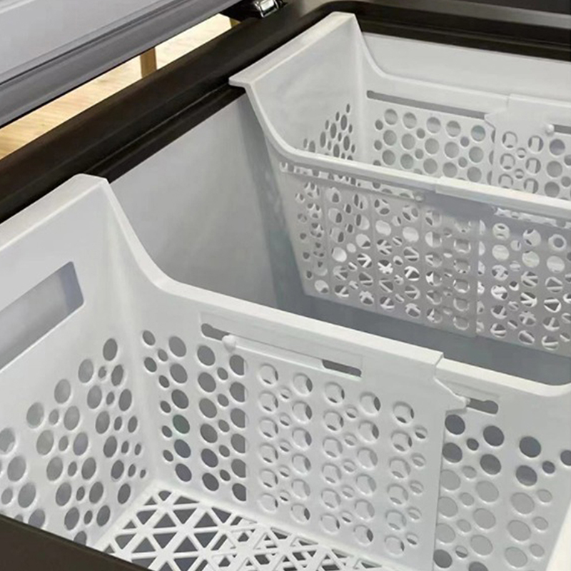 Versatile Chest Freezer Basket Odorless Chest Freezer Storage Rack Heavy Load Refrigerator Storage Organizer Kitchen Accessories