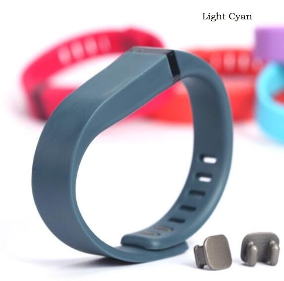 S Silicone couleur Pure remplacer Bracelet Bracelet Bracelet pour Fitbit Flex 1 Bracelet de montre intelligente pour les femmes Bracelets de remplacement