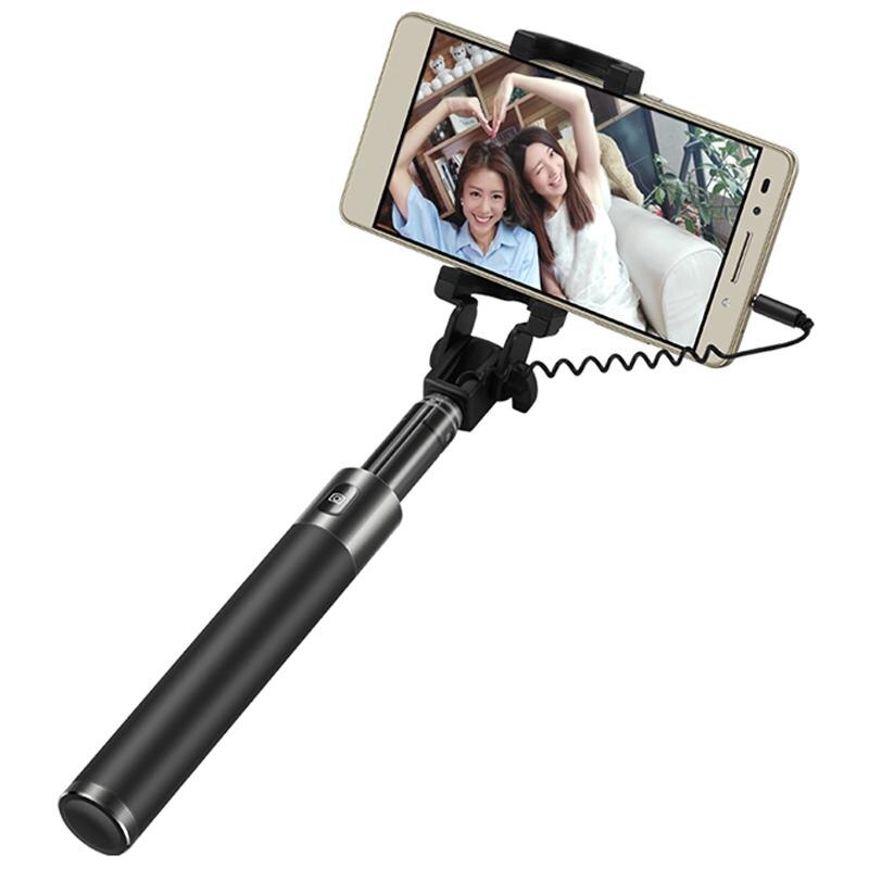 Huawei Honor Selfie Stok AF11 Monopod Bedrade Uitschuifbare Handheld Shutter Voor Iphone Huawei Samsung