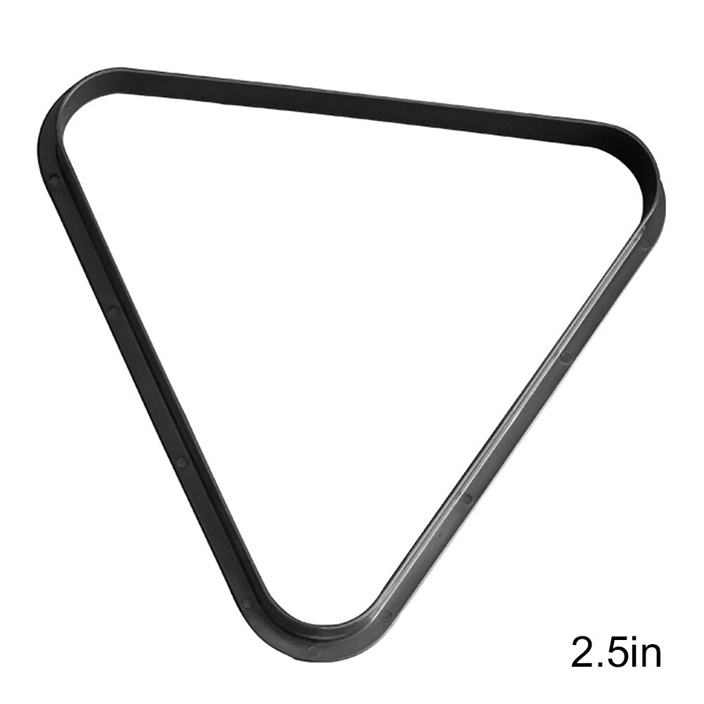 1.8/2/2.5inch Plastic Pool Ball Billiard Table Triangle Rack Game Equipment: 26cm 26cm