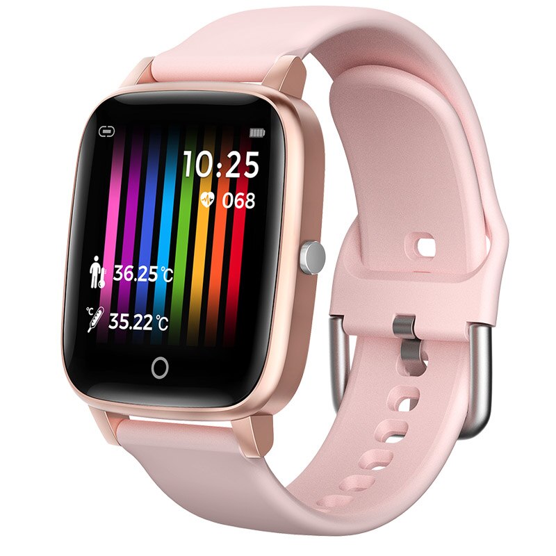 2021New Smart Band Watch Women Men smartwatch Activity Tracker Heart Rate Monitor Sports Ladies Smart Watch band Men For Xiaomi: Pink