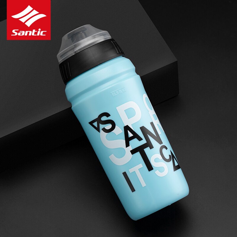Santic Water Fles 500Ml Fiets Plastic Drinkware Outdoor Sport Draagbare Reizen Fietsen Running Lekvrij Drinken Fles