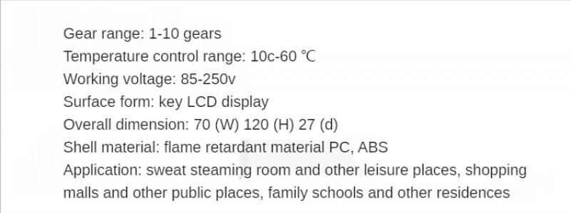 Tatami – thermostat à clé avec écran LCD uth-200, chauffage au sol de l&#39;eau, haute puissance, double température et double contrôle