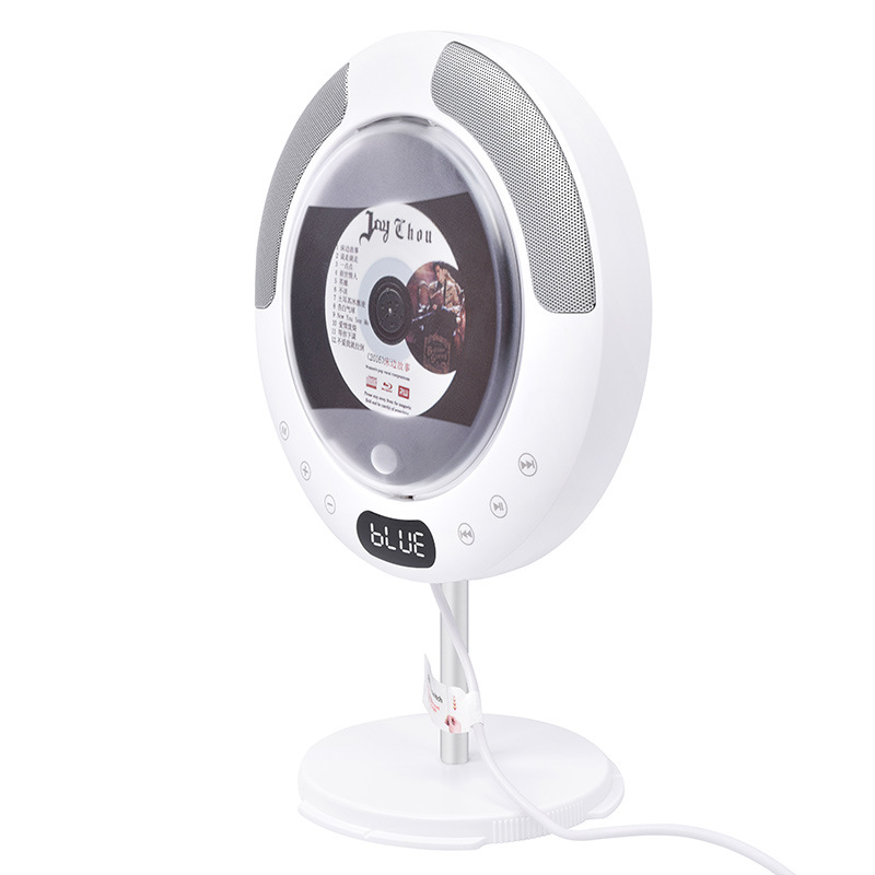 CD-Player Surround Sound FM Radio Bluetooth USB MP3 Disk Tragbarer Musik-Player Tragbarer wandmontierter DVD-Player