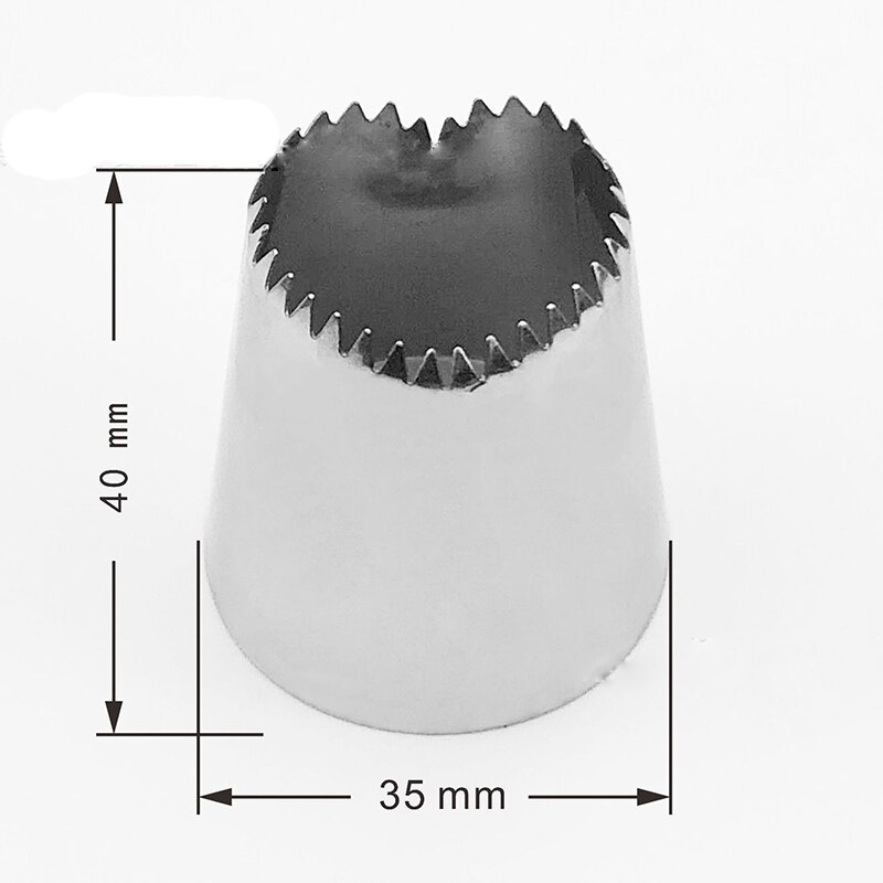 3Pc/1Pc Vierkante Hart Cake Tips Gebak Nozzle Icing Piping Nozzles Bico De Confeitar Fondant Cake decoreren Gereedschappen Bakvormen: 1pcs Heart Shape