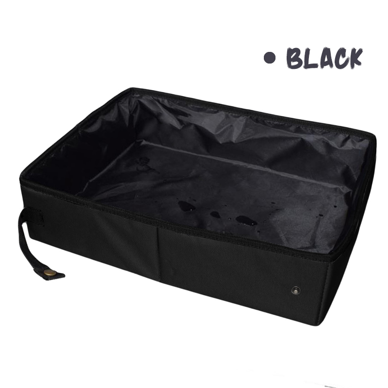 Waterdichte Kattenbak Draagbare Reizen Pet Kattenbakvulling Pan Duurzaam Outdoor Camping Reis Schoon Huisdier Suplies