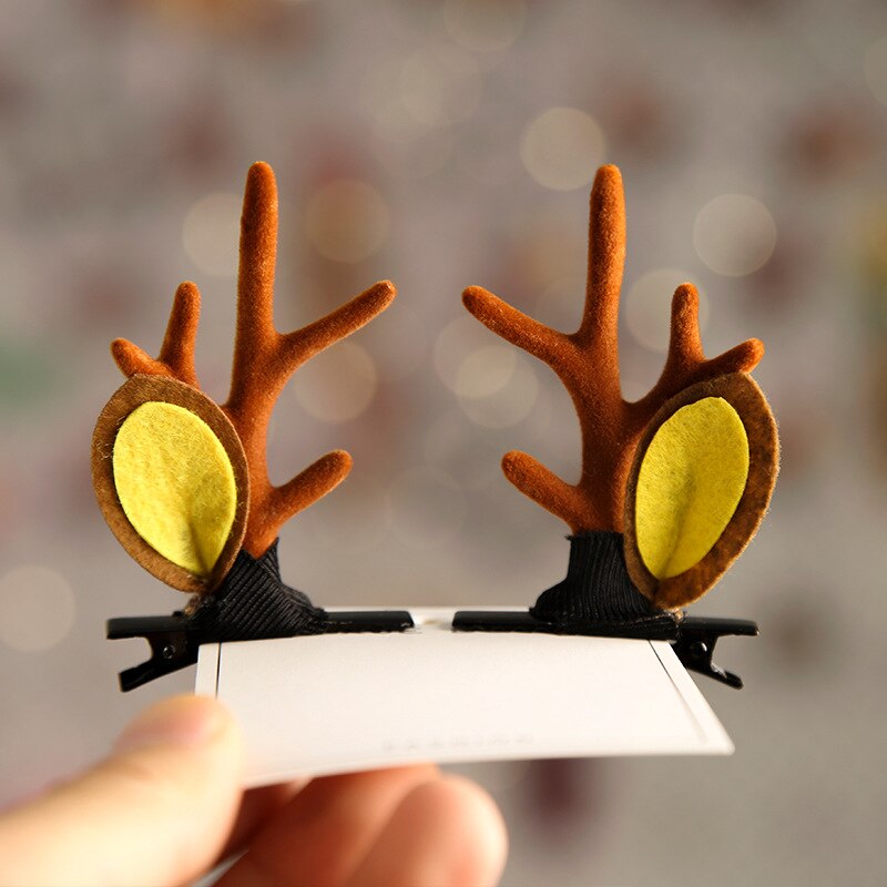 Cute Antlers Dog Cat Kid Hari Accessories Christmas Supplies for Pets Girls Santa Claus Puppy Mascotas Hairpin Hearwear: 8