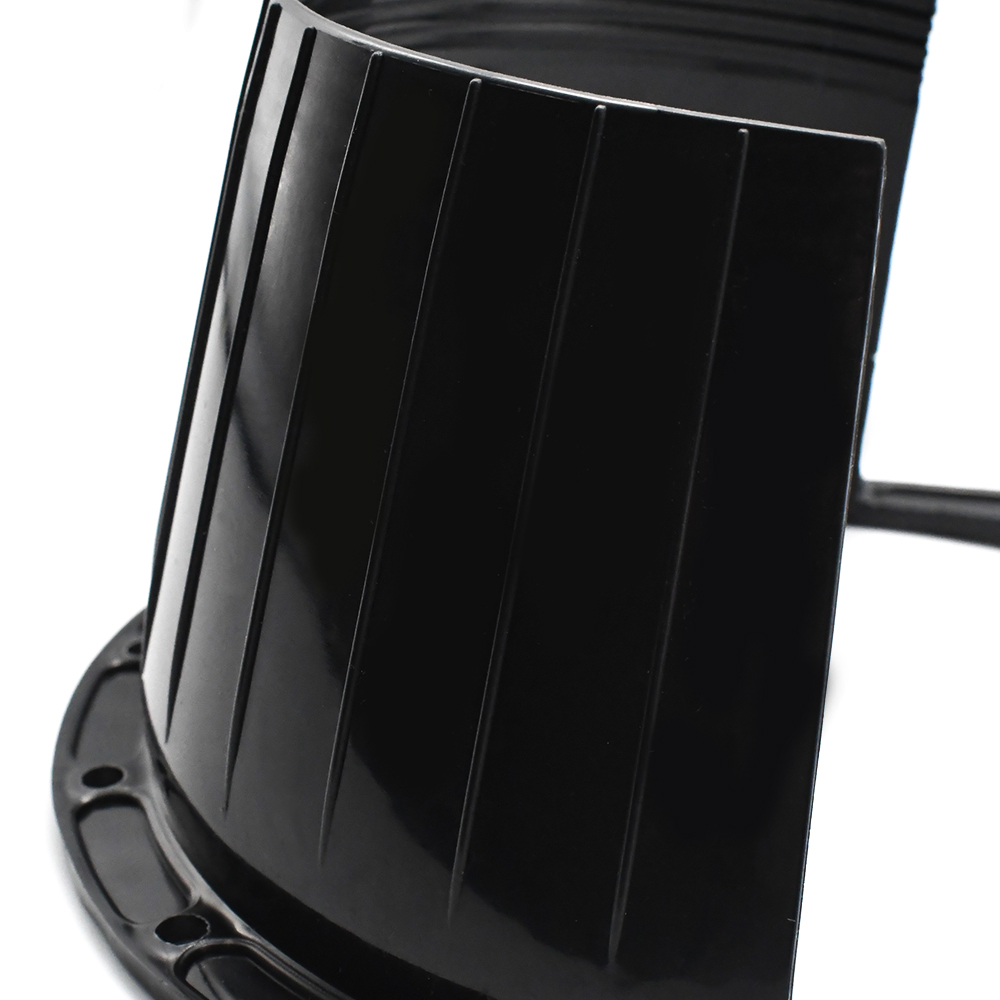 2 Stuks Car Audio Refit 6,5-inch Luidspreker Waterdichte Hoes Audio Roestbescherming Pad Luidspreker Waterdichte Hoes Zwart Rood Universeel