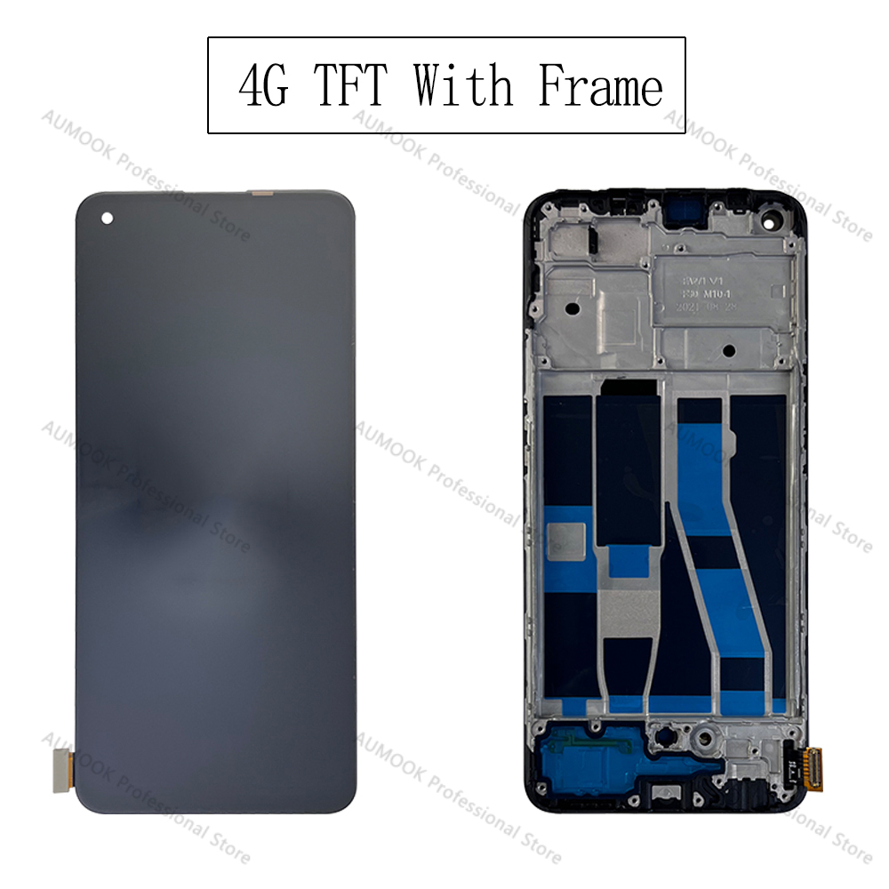 6.43" For OPPO A94 LCD Display CPH2203 Touch Screen Digitizer For OPPO A94 5G LCD Display CPH2211 LCD Replacement Parts: Blue Lotus
