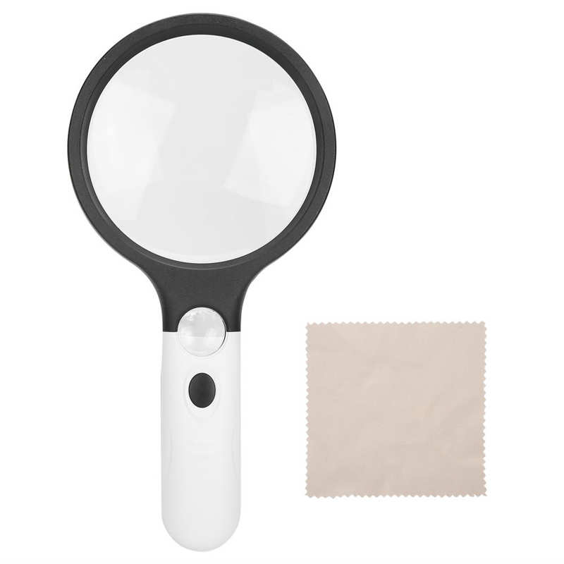 Couches Pour Adultes for Elderly Disabled LED Handheld Magnifying Glass Battery Powered 2X 30X Lens Magnifier for Reading