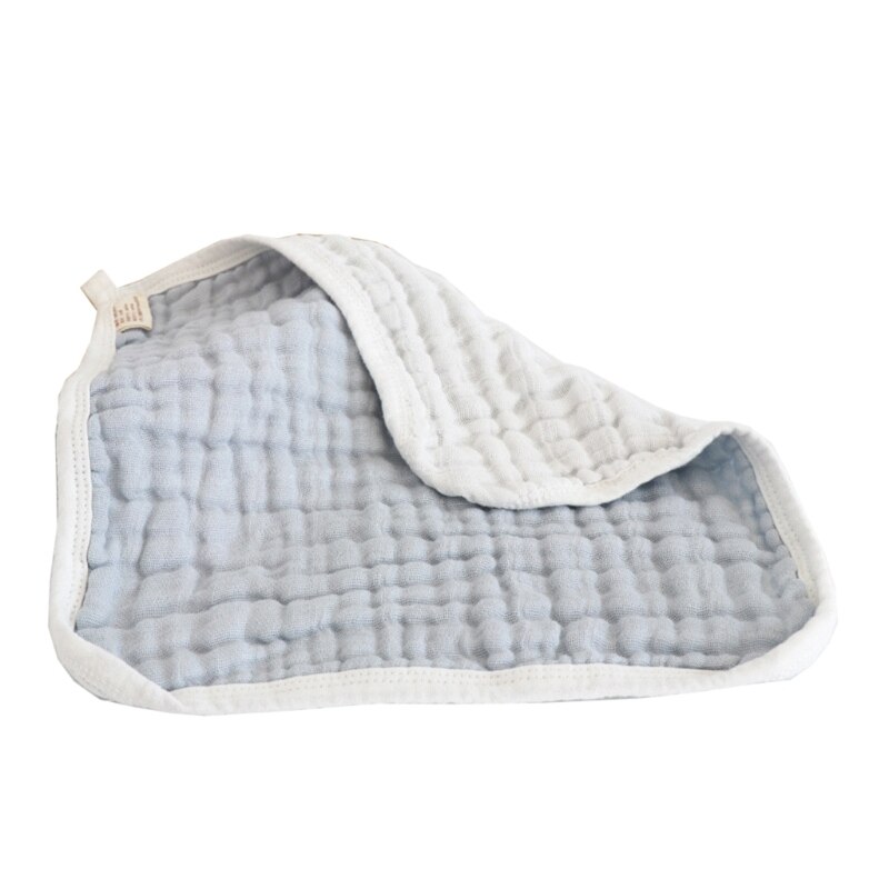 Baby Towel Cotton Square Muslin Baby Towels 6 Layers Water Washing Handkerchief Newborn Baby Nursing Towel 30*30cm: 9