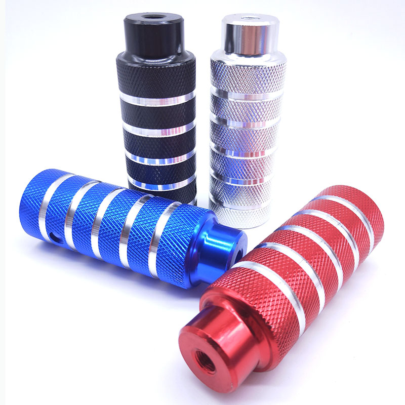Pedales de hierro para bicicleta de montaña BMX, reposapiés de eje, antideslizantes, 38x110mm, 2 uds.