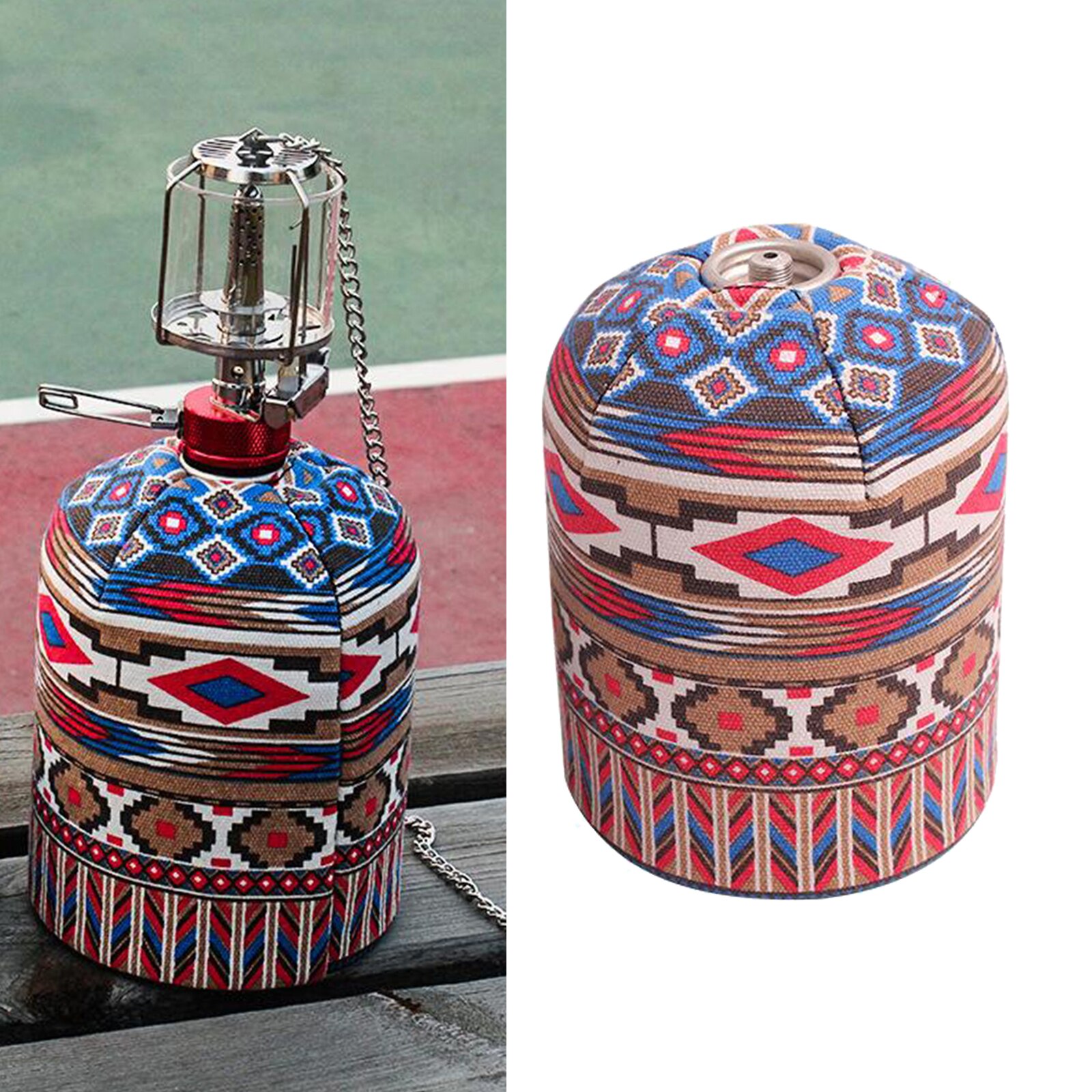 Durable Outdoor Fuel Cylinder Cover Storage Bag Camping Hiking 450g Gas CanisterProtection Protective Stylish Storage Pouch