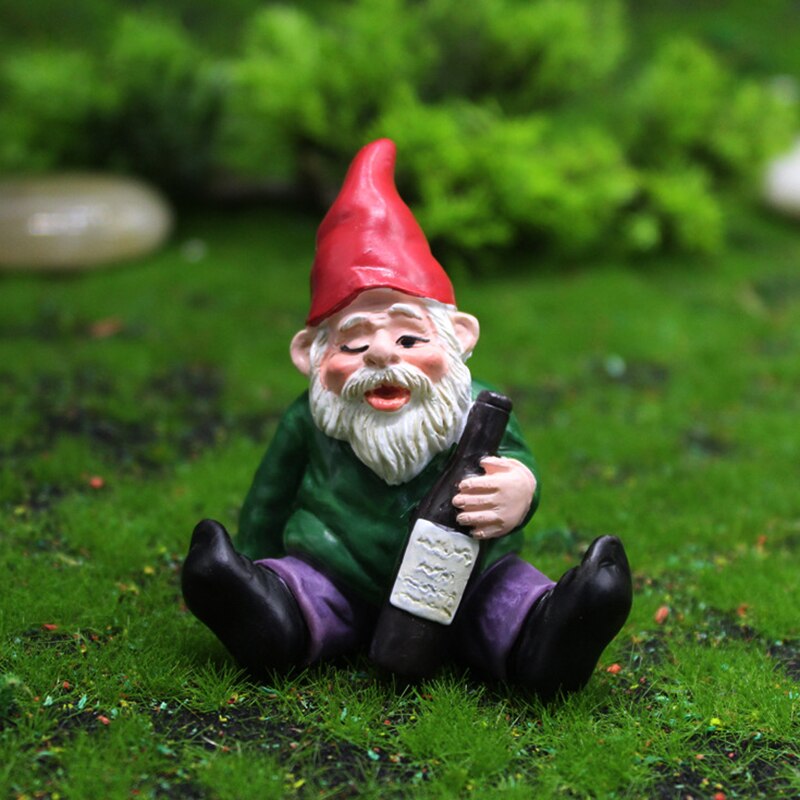 STOBAZA Ornement de GNOME Résine pour Halloween Figurine de Décoration de Table Bureau