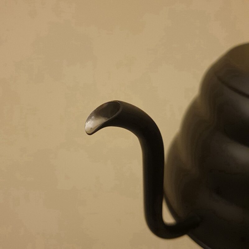 Coffee Kettle 1L Stainless Steel Pour over Coffee Pot Kettle Drip Kettle with Thermometer for Home Office Cafetera