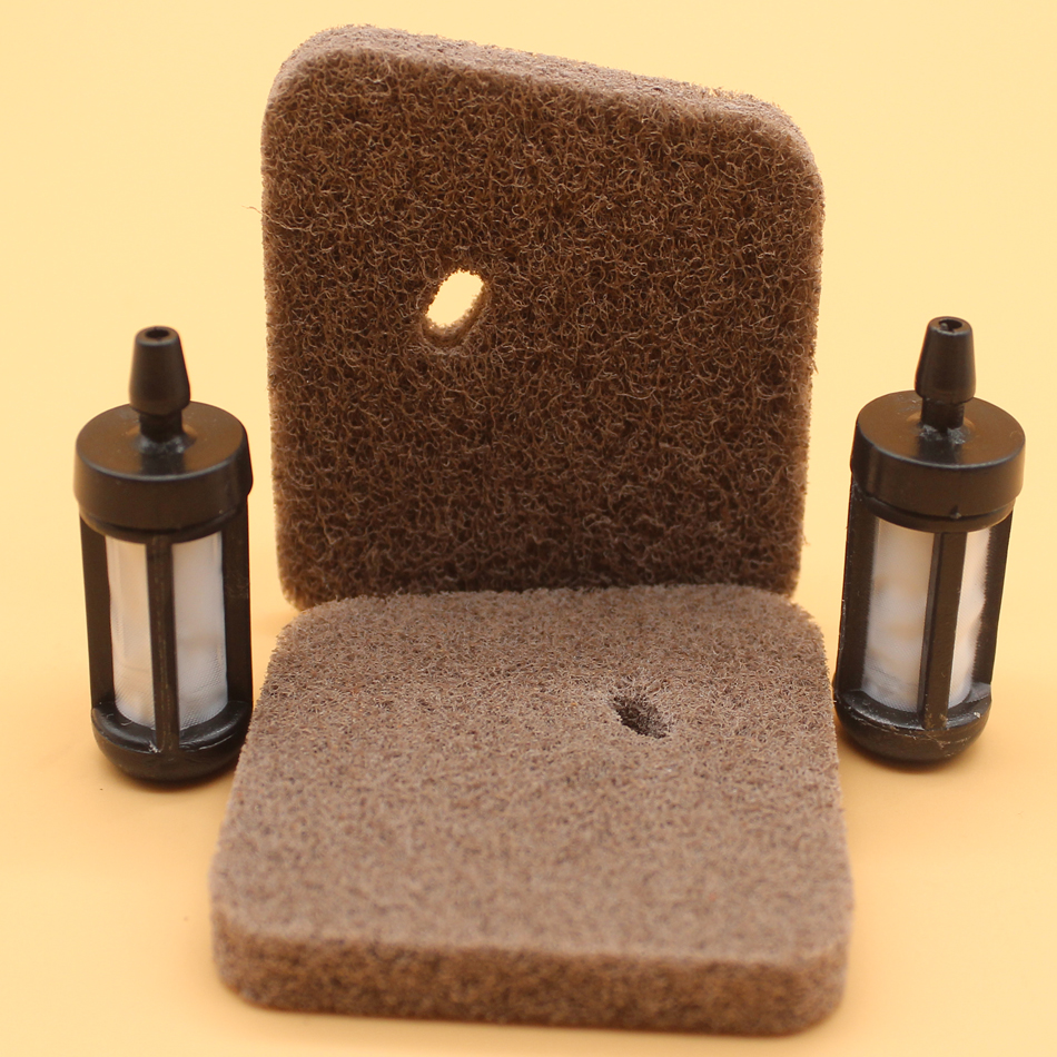 Filtre à AIR et carburant pour Stihl FS38 FS45 FS46 FS55 FS55R FS55RC HL45 HS45 FC55 KM55 KM55R tondeuse #4140-124-2800