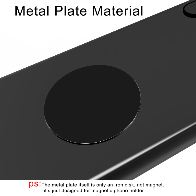 XMXCZKJ Metallplatte Universal Ersatz Metallplatte Mit Klebstoff Für Magnetplatte Autohalterung Telefonhalter Magnet Mobilen Ständer