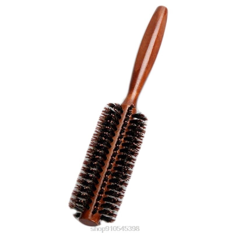 6 tipos de pente de cabelo natural de cerdas de javali escova rolamento barril redondo soprando curling diy cabeleireiro estilo n17 20 dropshipping: Model-A