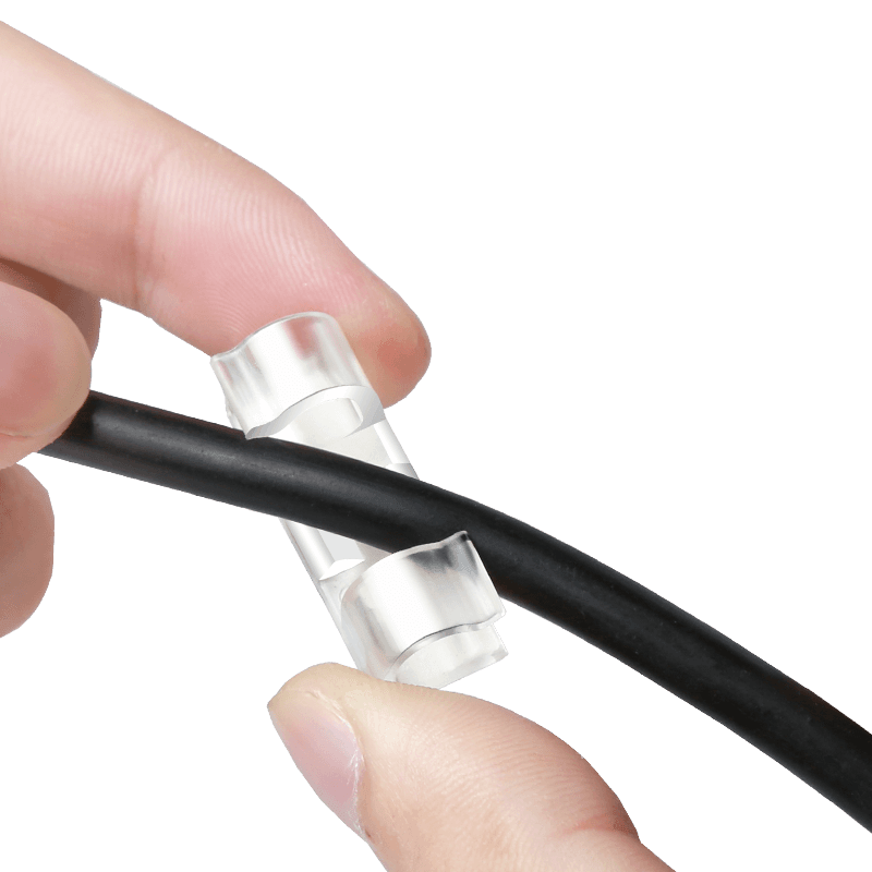 Cable Organizer Nail-Free Data Cable Holder Wall Hook Cable Buckle Storage Seamless Wall-Mounted Multi-Function Cable Holder